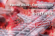 Computerkurs Herbst 2020 abgesagt